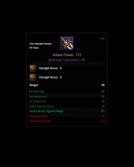 +8 Cift Rünlü Süperior War Scythe