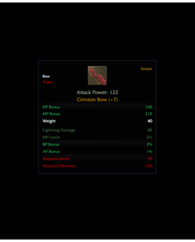 +7 Crimson Bow
