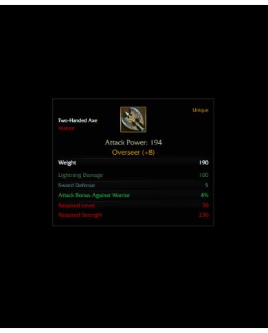 +8 OverSeer