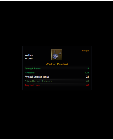 +0 WARLORD PENDANT