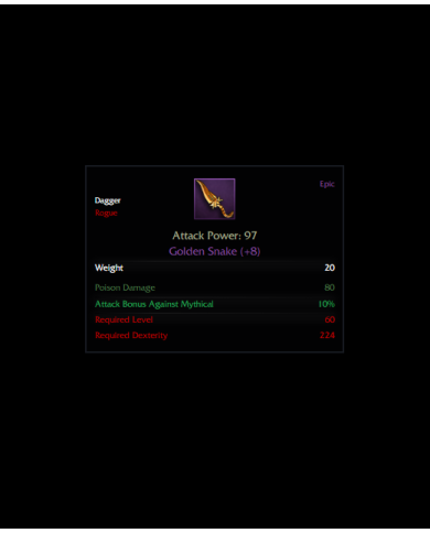 GOLDEN SNAKE +8