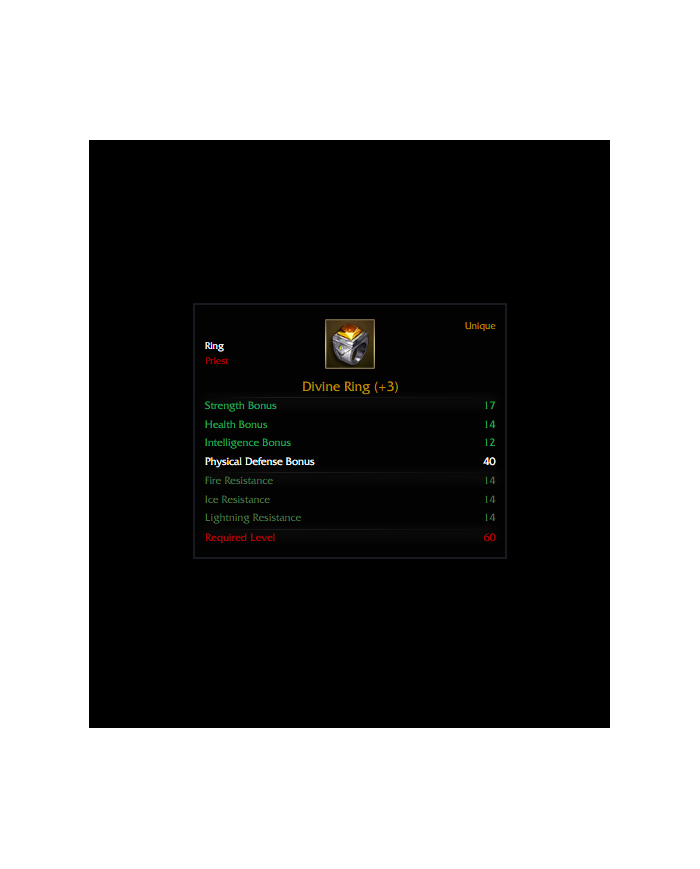 Divine ring +3