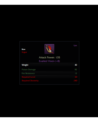 Exalted Vixen (+8)