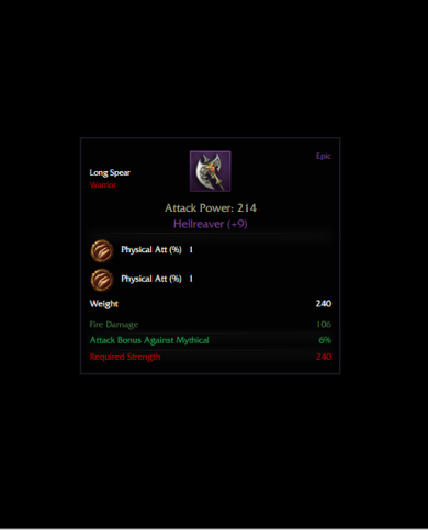 HellReaver +9