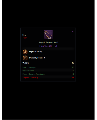 Heartseeker (+9)