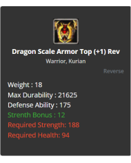 +7 Dragon Scale Armor Set