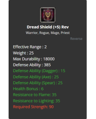 +5 Reverse Dread Shield