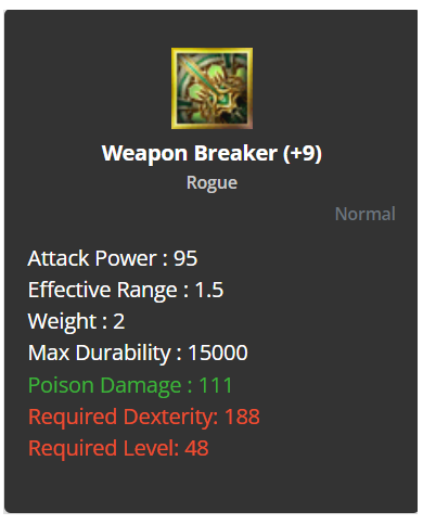 +9 Weapon Breaker 