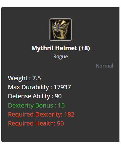 +8 Mythrill Set