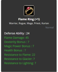 Flame ring dual +1