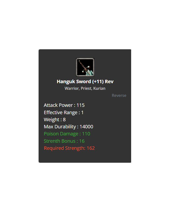 +9 Hanguk Sword