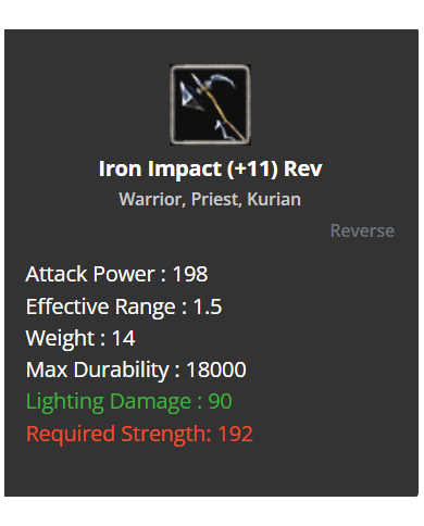 +9 iron impact