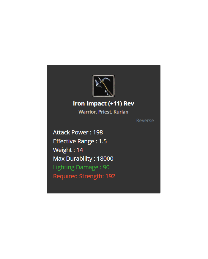 +9 iron impact