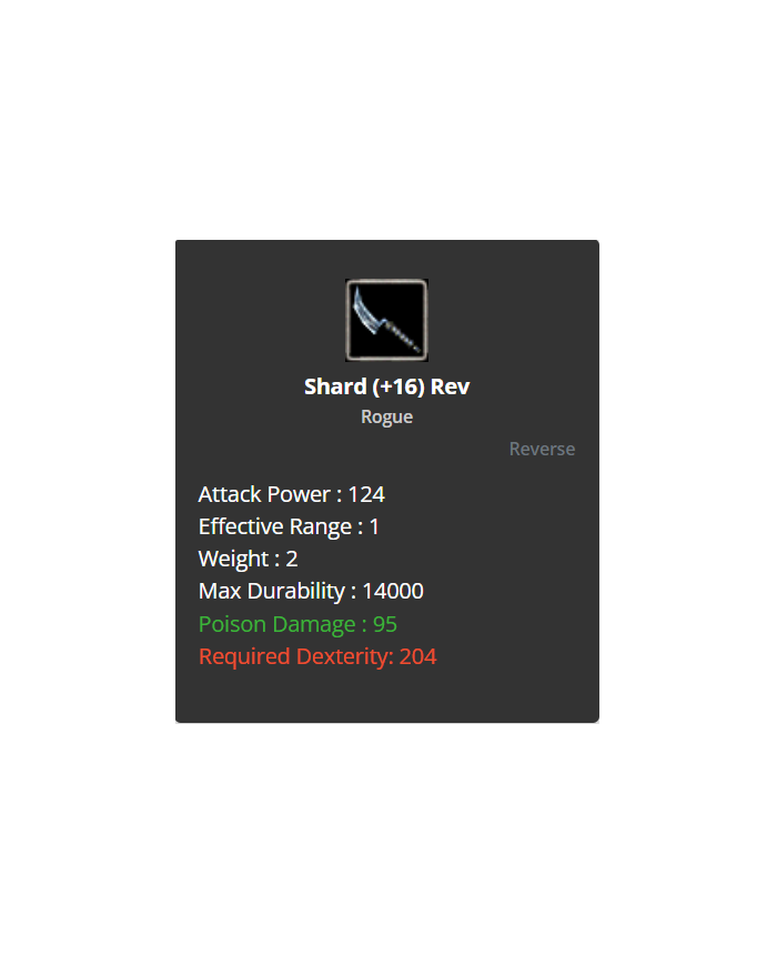+16 Rev Shard