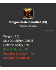 +8 Dragon Scale Set