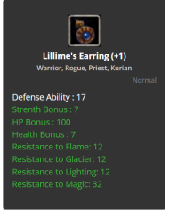 +1 Lilime Earring