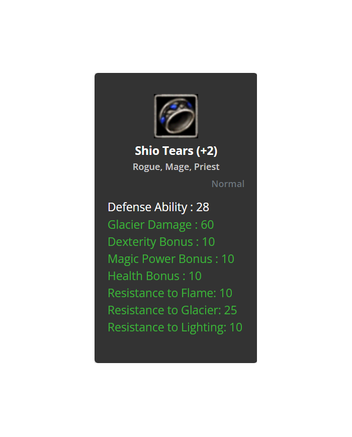 +2 Dual Shio Tears