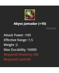 +10 Abyss Jamadar