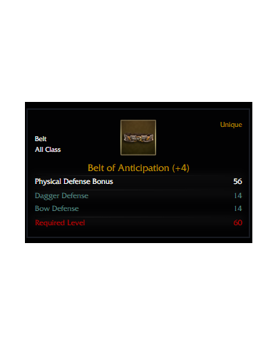 Belt Of Anti +4