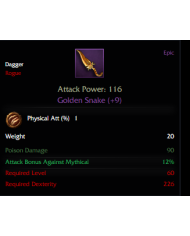 +9 Golden Snake