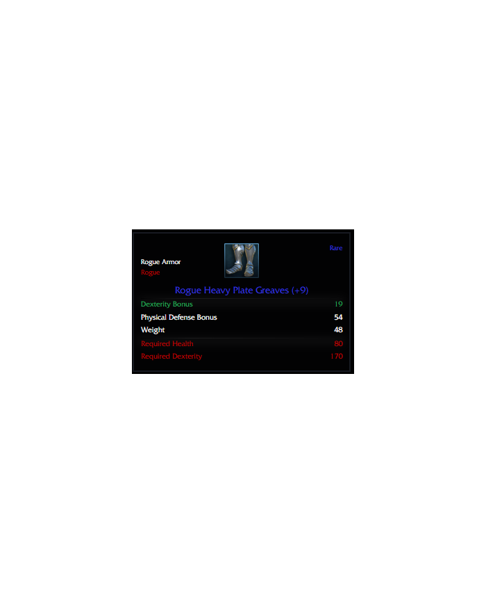 ROGUE HEAVY PLATE 9 SET