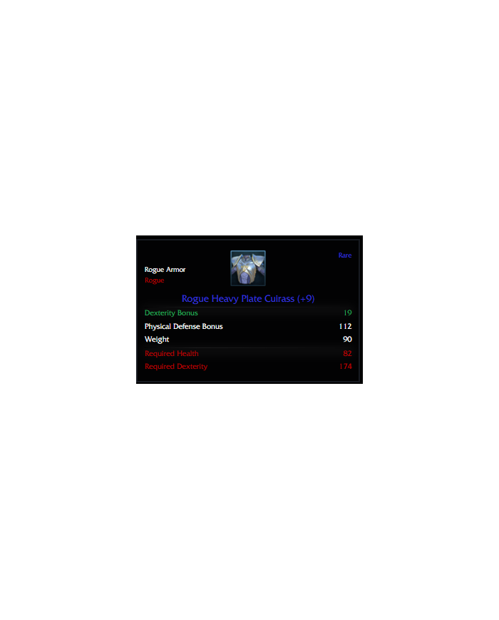 ROGUE HEAVY PLATE 9 SET
