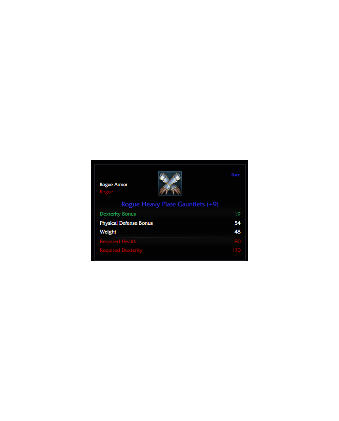 ROGUE HEAVY PLATE 9 SET