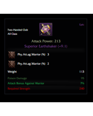 +8 Axe Of Destruction