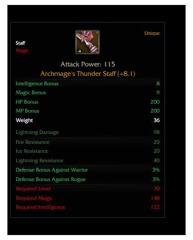 Sell Thunder 8.1