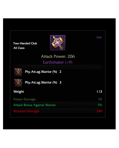 EarthShaker +9