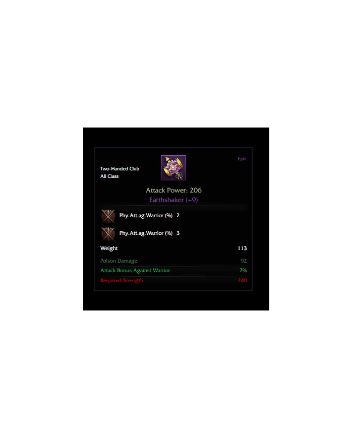 EarthShaker +9