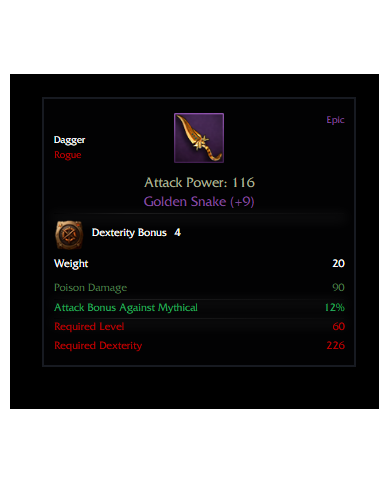 GOLDEN SNAKE +9