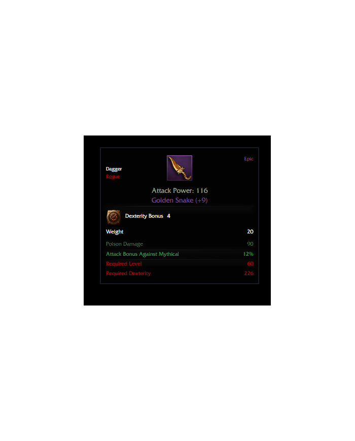 GOLDEN SNAKE +9