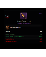 GOLDEN SNAKE +9