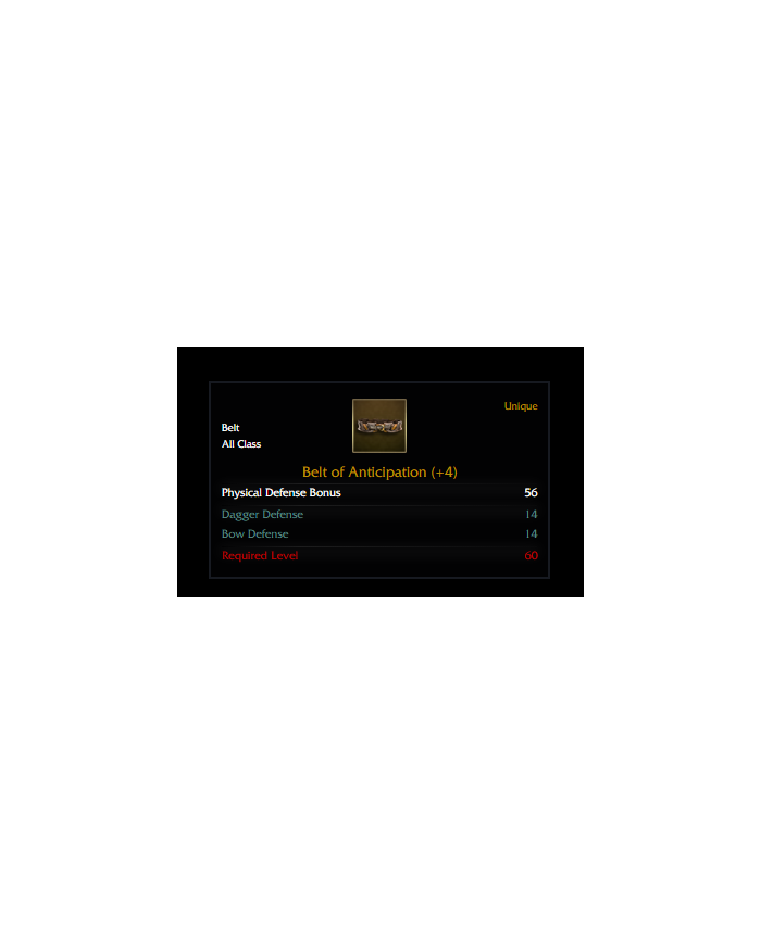 +4 Belt Of Anti
