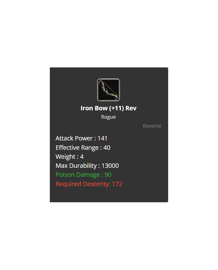 +9 İron Bow