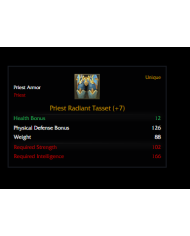 +7 Priest Radiant Set 