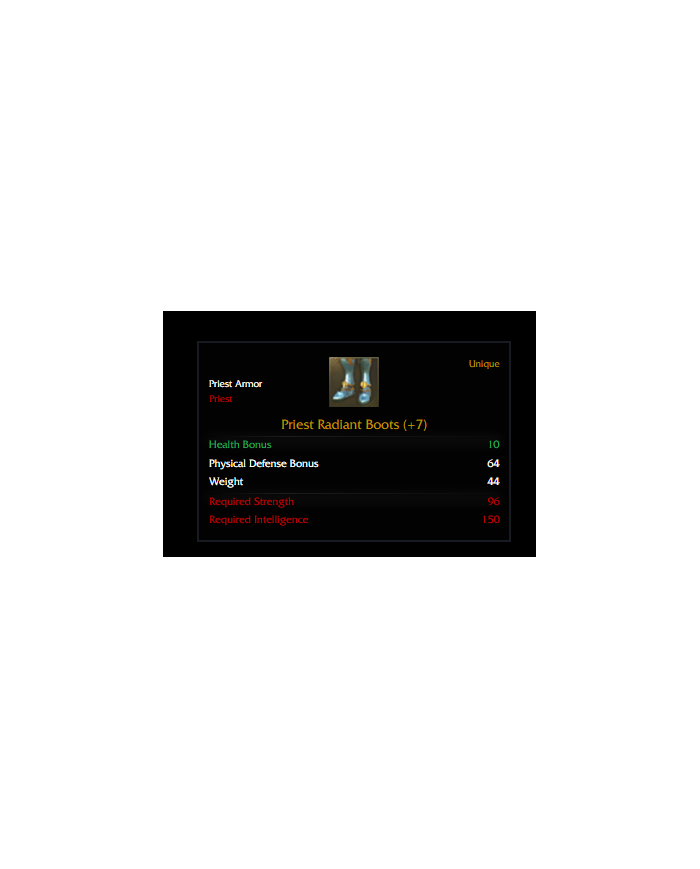 +7 Priest Radiant Set 