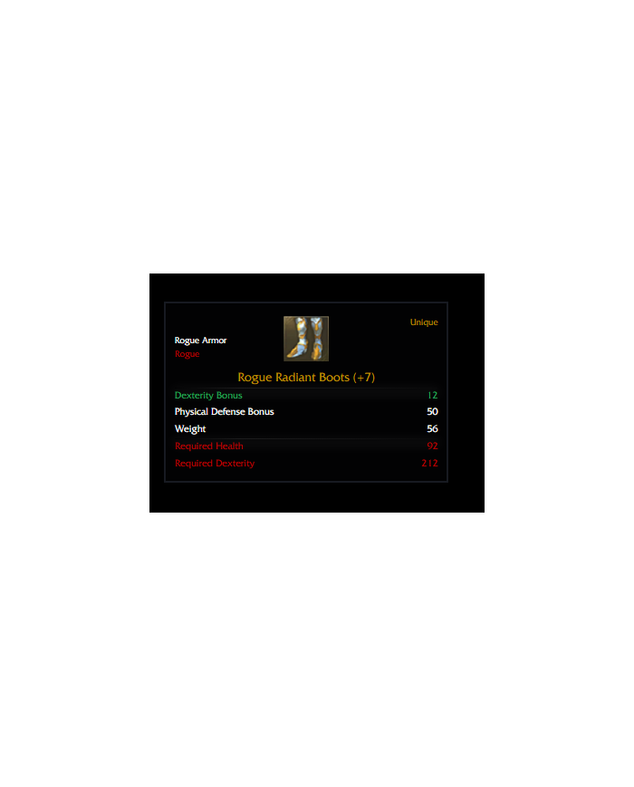+7 ROGUE RADİANT SET