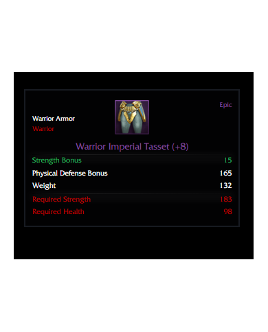 Warrior Imperial +8 SET