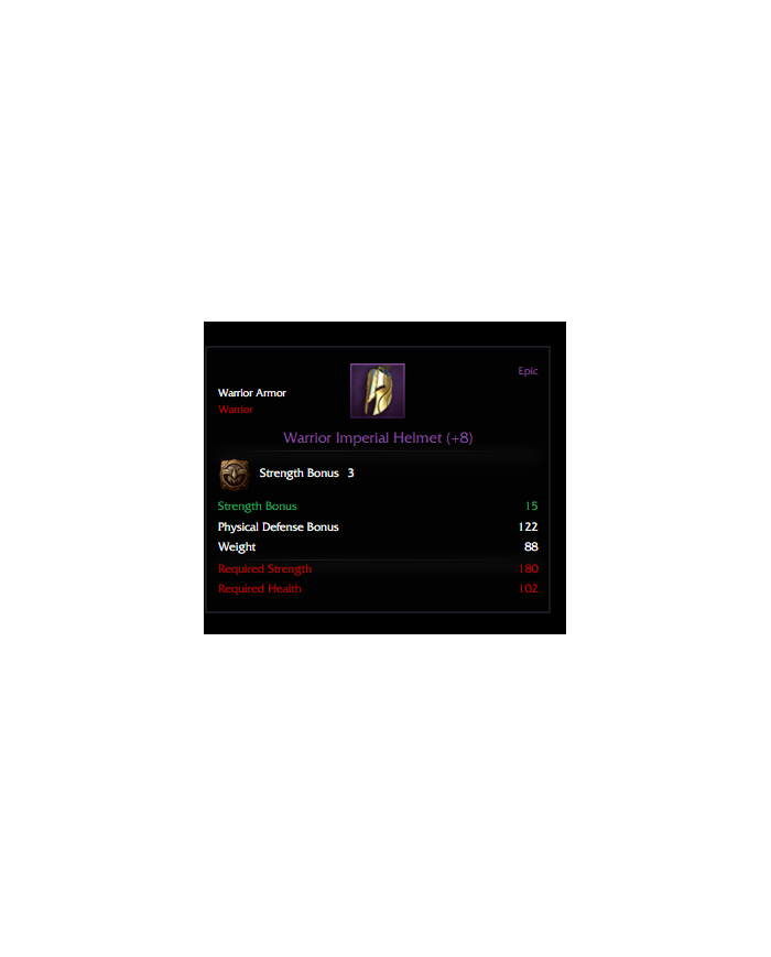 Warrior Imperial +8 SET