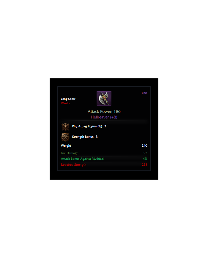Hellreaver +8