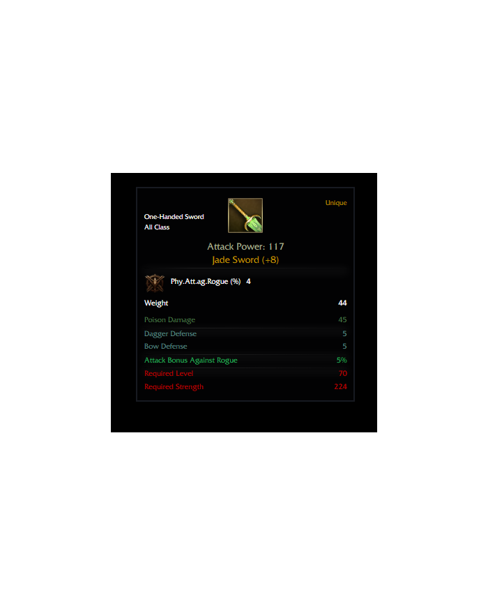 +8 Jade Sword