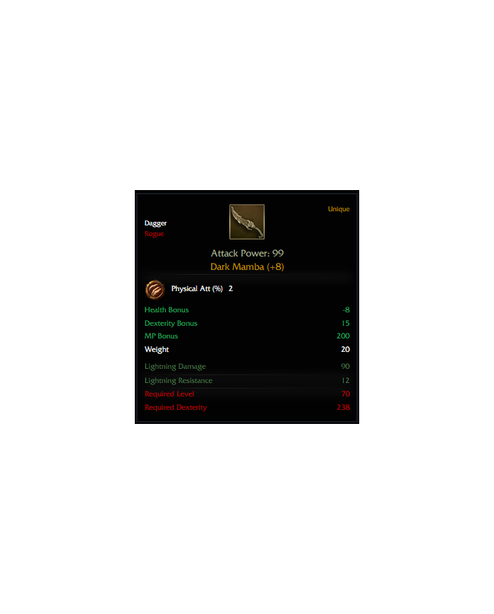 Dark Mamba +8 Psy 2