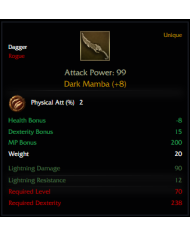 Dark Mamba +8 Psy 2