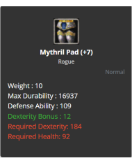 Mythril Set +8 Set